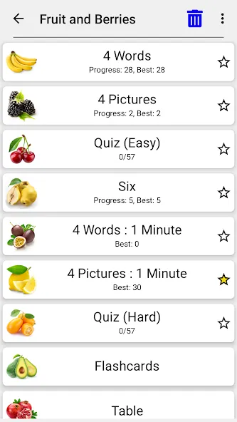 Fruit and Vegetables - Quiz [МОД: Деньги, Монеты и Меню MOD] Screenshot 5