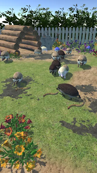 Hedgehog Friends (Хеджхог Френдс) [МОД: Много монет, Открытые уровни и Мега MOD] Screenshot 2