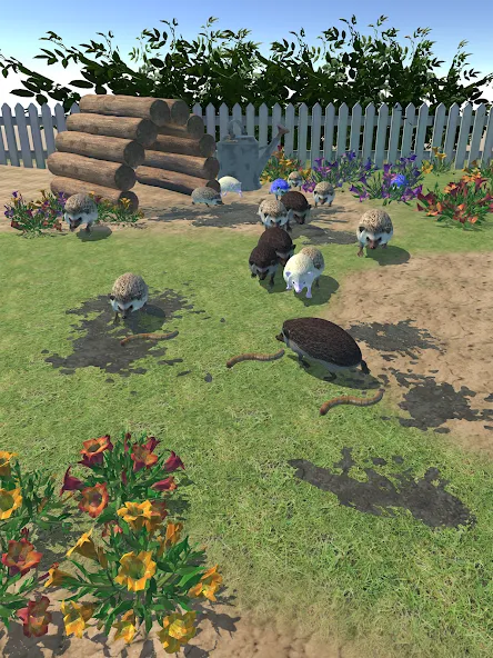 Hedgehog Friends (Хеджхог Френдс) [МОД: Много монет, Открытые уровни и Мега MOD] Screenshot 5