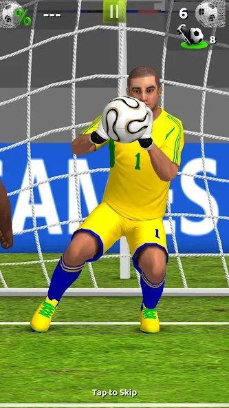 Football Game On (Футбольная игра Включена) [МОД: Деньги, Монеты и Меню MOD] Screenshot 3