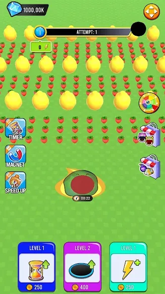 Fruit hole: Black hole (Фрут хол) [МОД: Все открыто, Дополнительные деньги и Меню MOD] Screenshot 3