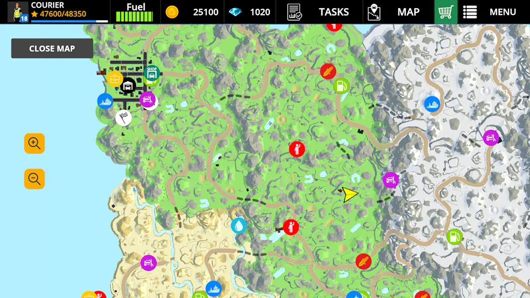 Driving Zone: Offroad Lite (Драйвинг зоне) [МОД: Много монет, Открытые уровни и Мега MOD] Screenshot 4