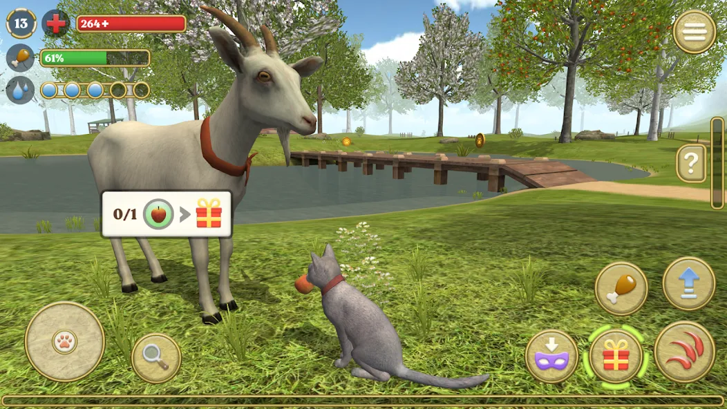 Cat Simulator : Kitties Family [МОД: Бесконечные деньги, Монеты и Мега MOD] Screenshot 3