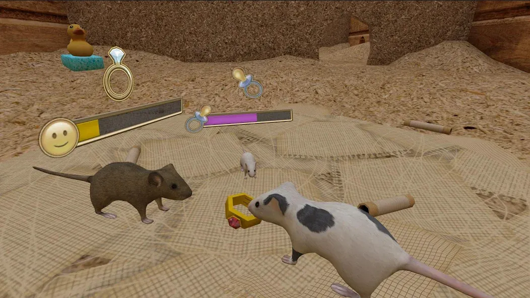 Mouse Simulator :  Forest Home [МОД: Много монет, Открытые уровни и Мега MOD] Screenshot 4