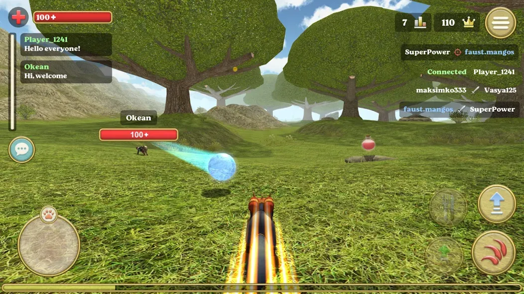 Squirrel Simulator 2 : Online [МОД: Деньги, Монеты и Меню MOD] Screenshot 2