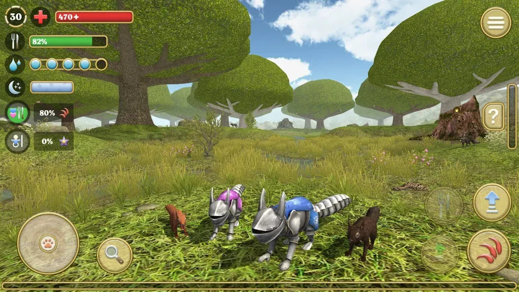 Squirrel Simulator 2 : Online [МОД: Деньги, Монеты и Меню MOD] Screenshot 5