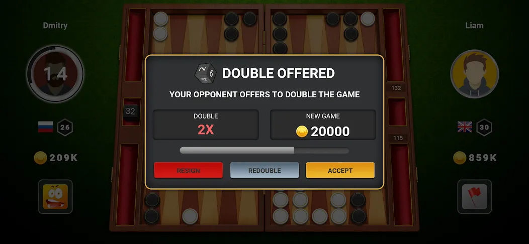 Backgammon Champs - Board Game (Бэкгаммон Чемпс) [МОД: Все открыто, Дополнительные деньги и Меню MOD] Screenshot 3