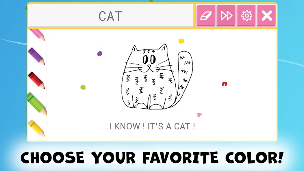 Draw It. Easy Draw Quick Game [МОД: Бесконечные деньги, Монеты и Мега MOD] Screenshot 1