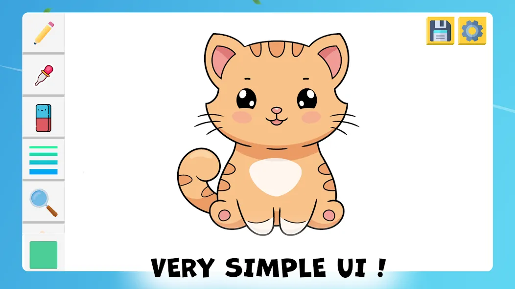 Draw It. Easy Draw Quick Game [МОД: Бесконечные деньги, Монеты и Мега MOD] Screenshot 2