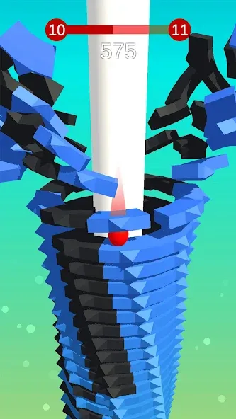 Stack Ball - Crash Platforms (Стэк Болл) [МОД: Много монет, Открытые уровни и Мега MOD] Screenshot 1