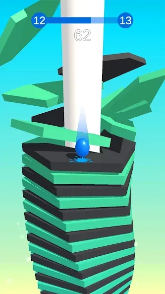 Stack Ball - Crash Platforms (Стэк Болл) [МОД: Много монет, Открытые уровни и Мега MOD] Screenshot 5