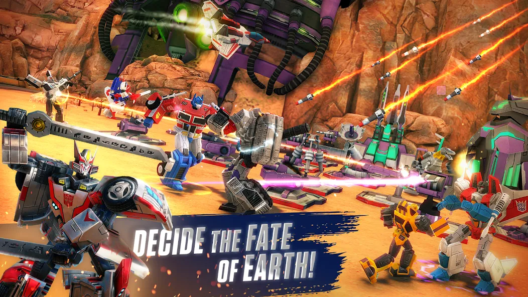 TRANSFORMERS: Earth Wars [МОД: Деньги, Монеты и Меню MOD] Screenshot 1
