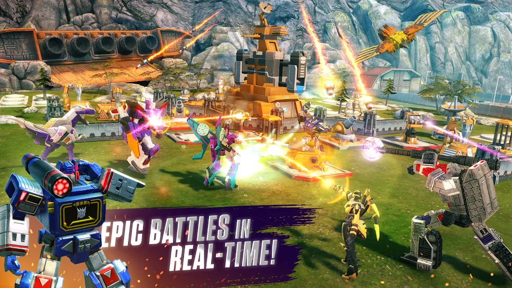 TRANSFORMERS: Earth Wars [МОД: Деньги, Монеты и Меню MOD] Screenshot 2