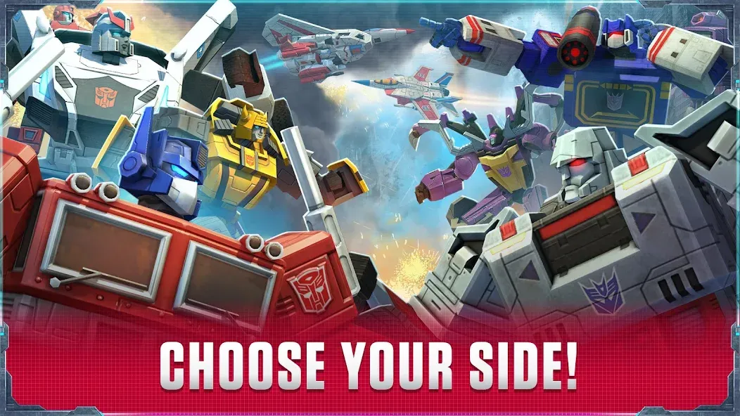 Transformers: Earth Wars Beta (Трансформерс) [МОД: Деньги, Монеты и Меню MOD] Screenshot 1