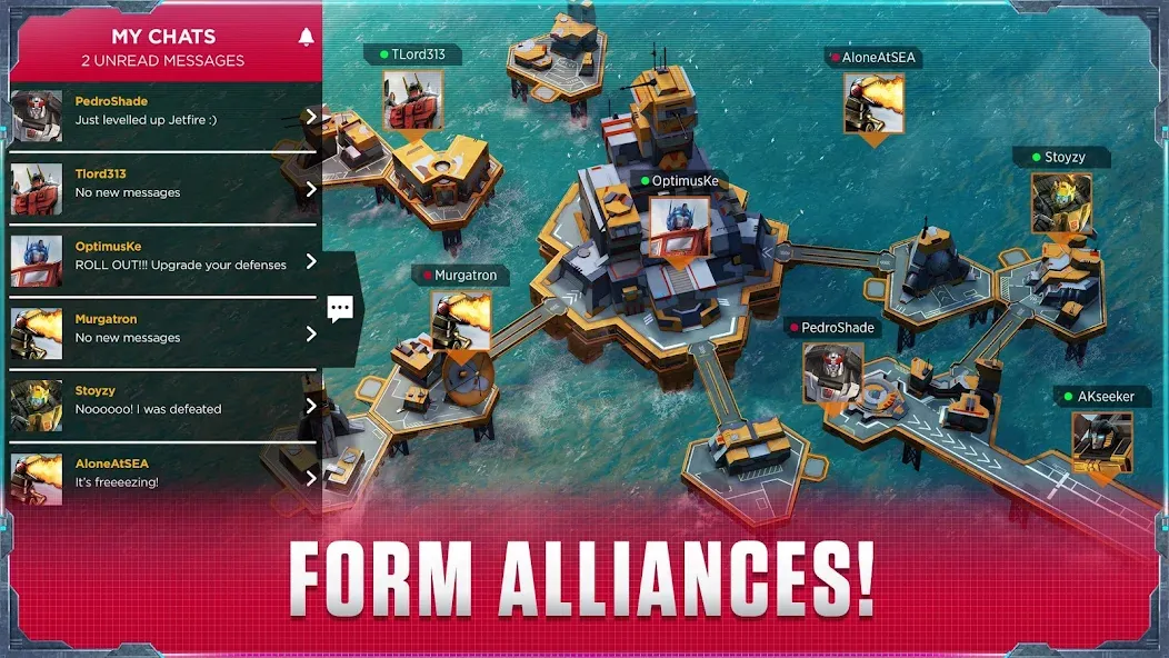 Transformers: Earth Wars Beta (Трансформерс) [МОД: Деньги, Монеты и Меню MOD] Screenshot 5