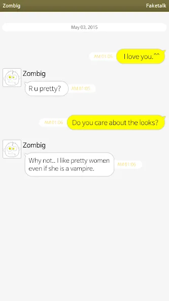 Faketalk - Chatbot (Фэйкталк) [МОД: Много денег, Монет и Все открыто] Screenshot 1