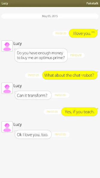 Faketalk - Chatbot (Фэйкталк) [МОД: Много денег, Монет и Все открыто] Screenshot 2