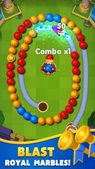 Marble Crush Blast (Роял Бласт) [МОД: Много монет, Открытые уровни и Мега MOD] Screenshot 2