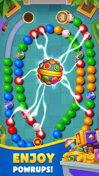Marble Crush Blast (Роял Бласт) [МОД: Много монет, Открытые уровни и Мега MOD] Screenshot 4