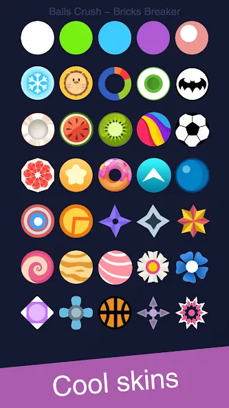 Balls Crush - Bricks Breaker (Боллз Краш) [МОД: Все открыто, Дополнительные деньги и Меню MOD] Screenshot 4