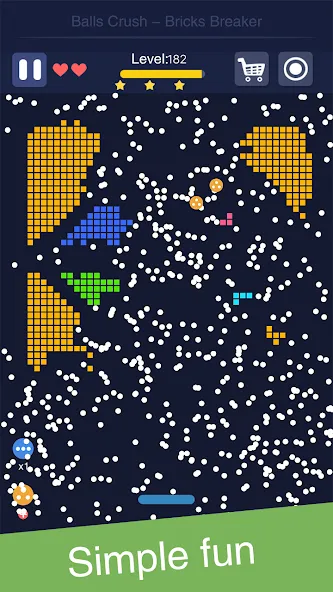 Balls Crush - Bricks Breaker (Боллз Краш) [МОД: Все открыто, Дополнительные деньги и Меню MOD] Screenshot 5