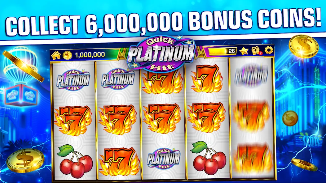 Quick Hit Casino Slot Games (Куик Хит Казино) [МОД: Все открыто, Дополнительные деньги и Меню MOD] Screenshot 2