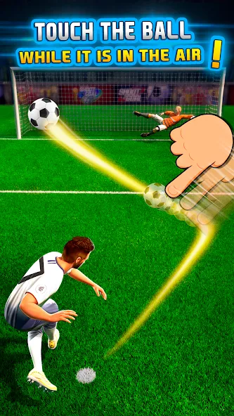 Shoot Goal: World Leagues (Шут Гоал) [МОД: Меню, Бесконечные монеты и Открытые уровни] Screenshot 2