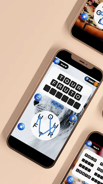 Conecta - Juego de Palabras (Сонекта) [МОД: Деньги, Монеты и Меню MOD] Screenshot 2