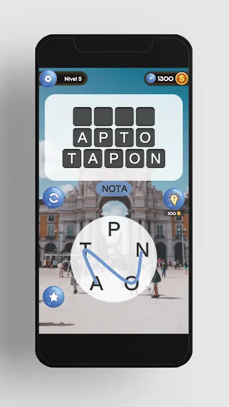 Conecta - Juego de Palabras (Сонекта) [МОД: Деньги, Монеты и Меню MOD] Screenshot 5