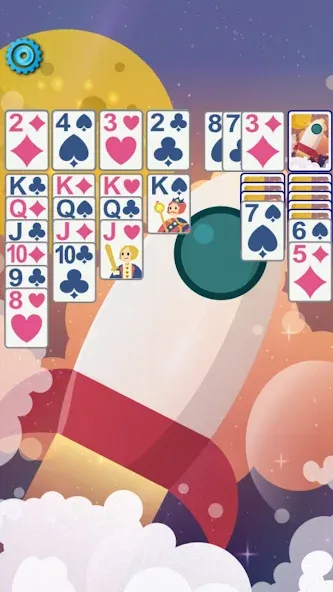 Solitaire Space™ (Солярис Спейс) [МОД: Бесконечные деньги, Монеты и Мега MOD] Screenshot 3