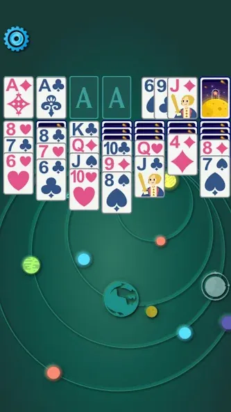 Solitaire Space™ (Солярис Спейс) [МОД: Бесконечные деньги, Монеты и Мега MOD] Screenshot 4
