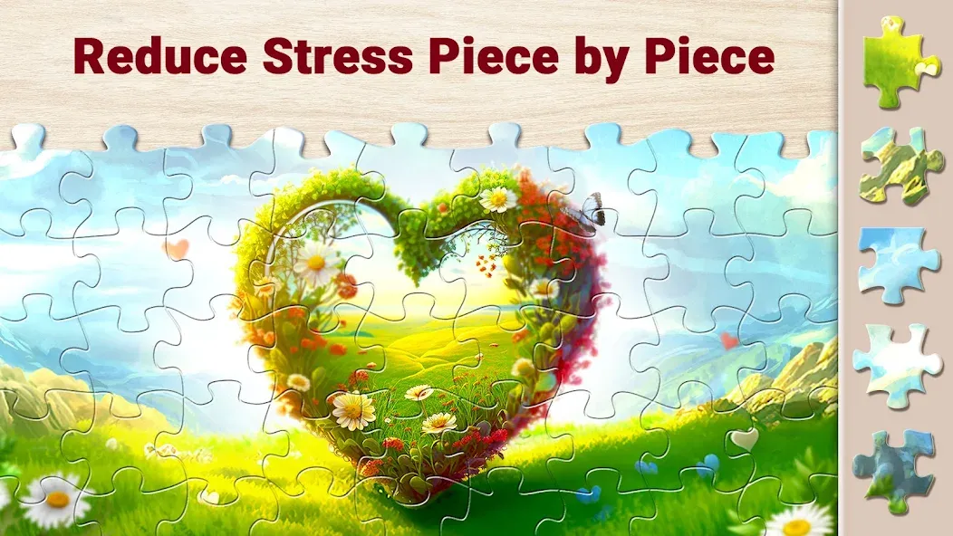 Magic Jigsaw Puzzles－Games HD [МОД: Меню, Бесконечные монеты и Открытые уровни] Screenshot 1