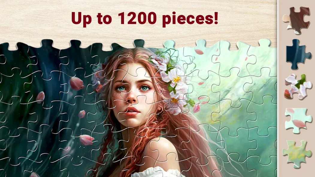 Magic Jigsaw Puzzles－Games HD [МОД: Меню, Бесконечные монеты и Открытые уровни] Screenshot 4