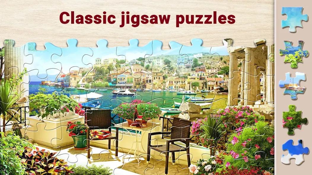 Magic Jigsaw Puzzles－Games HD [МОД: Меню, Бесконечные монеты и Открытые уровни] Screenshot 5