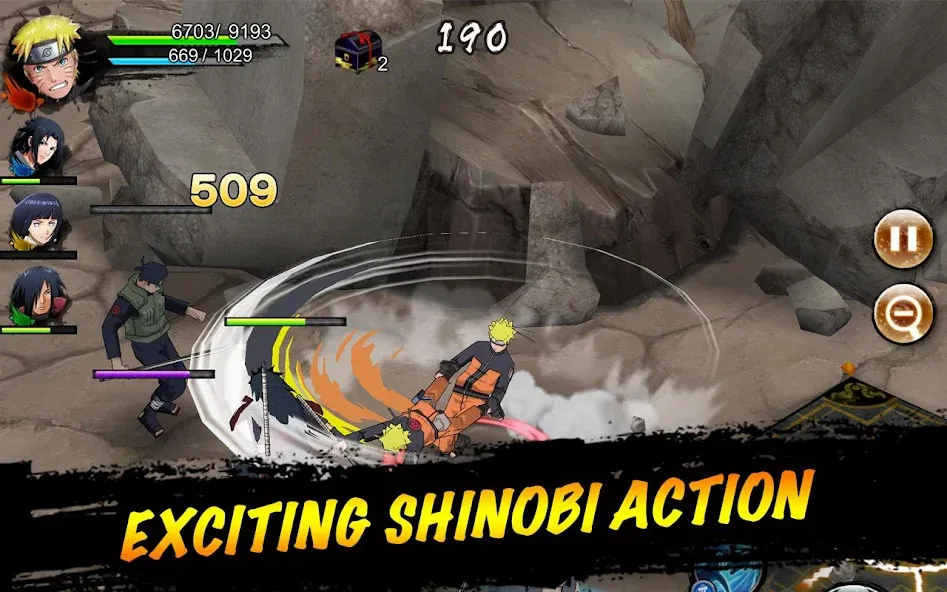 NARUTO X BORUTO NINJA VOLTAGE (Наруто и Боруто Ниндзя Вольтаж) [МОД: Деньги, Монеты и Меню MOD] Screenshot 2