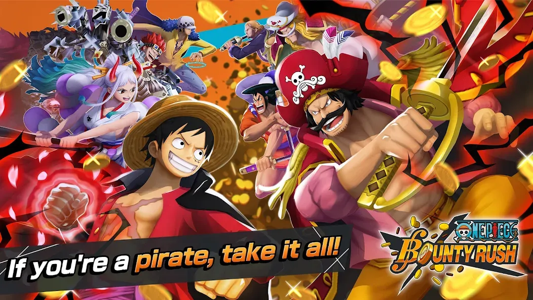 ONE PIECE Bounty Rush (ВАН ПИС Баунти Раш) [МОД: Бесконечные деньги, Монеты и Мега MOD] Screenshot 1