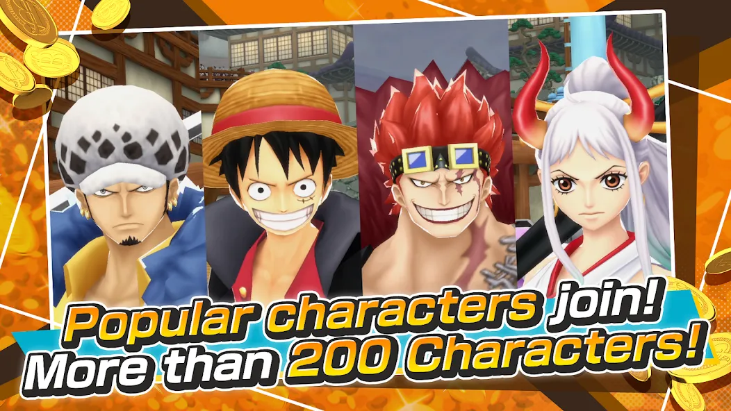 ONE PIECE Bounty Rush (ВАН ПИС Баунти Раш) [МОД: Бесконечные деньги, Монеты и Мега MOD] Screenshot 3