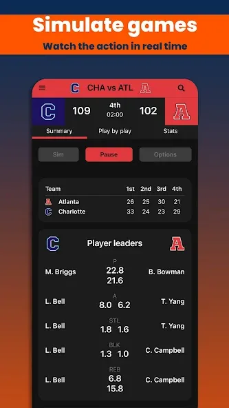 Basketball Legacy Manager 23 (Баскетбольный Легаси Менеджер 23) [МОД: Меню, Бесконечные монеты и Открытые уровни] Screenshot 2