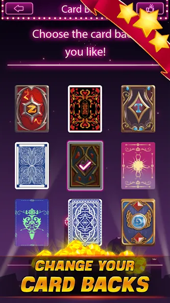 Solitaire Classic (Солитер Классик) [МОД: Все открыто, Дополнительные деньги и Меню MOD] Screenshot 4