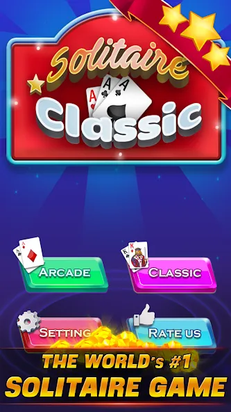 Solitaire Classic (Солитер Классик) [МОД: Все открыто, Дополнительные деньги и Меню MOD] Screenshot 5
