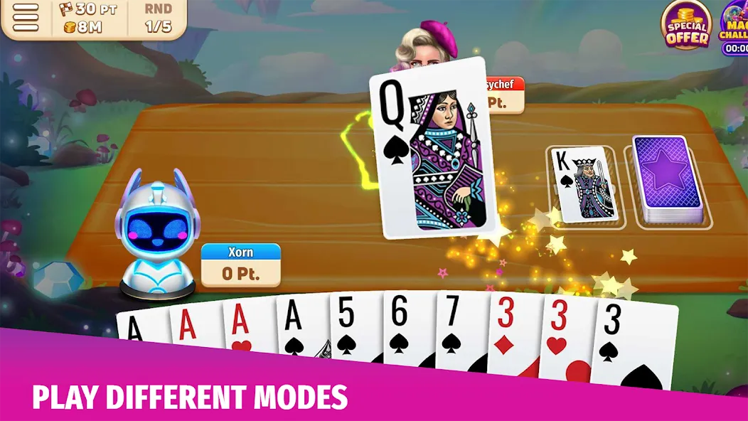 Gin Rummy Stars - Card Game (Джин Рамми Старс) [МОД: Много монет, Открытые уровни и Мега MOD] Screenshot 2