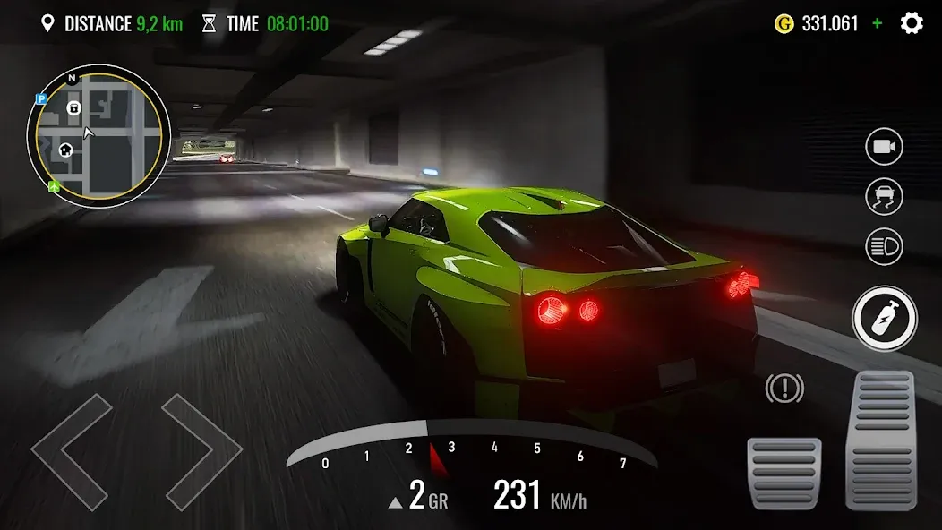 Traffic Driving Car Simulator (Трафик вождения автомобиля симулятор) [МОД: Бесконечные деньги, Монеты и Мега MOD] Screenshot 4