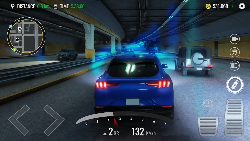 Traffic Driving Car Simulator (Трафик вождения автомобиля симулятор) [МОД: Бесконечные деньги, Монеты и Мега MOD] Screenshot 5