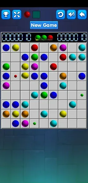Lines 98 Classic - Color Lines [МОД: Бесконечные деньги, Монеты и Мега MOD] Screenshot 2
