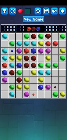 Lines 98 Classic - Color Lines [МОД: Бесконечные деньги, Монеты и Мега MOD] Screenshot 3