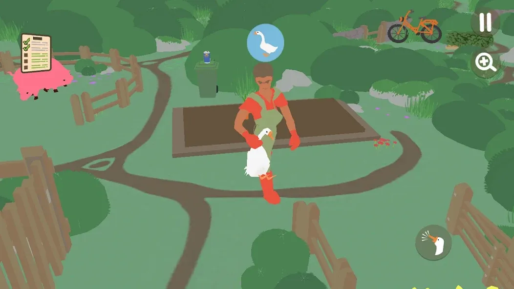 Crazy Goose Simulator [МОД: Бесконечные деньги, Монеты и Мега MOD] Screenshot 2