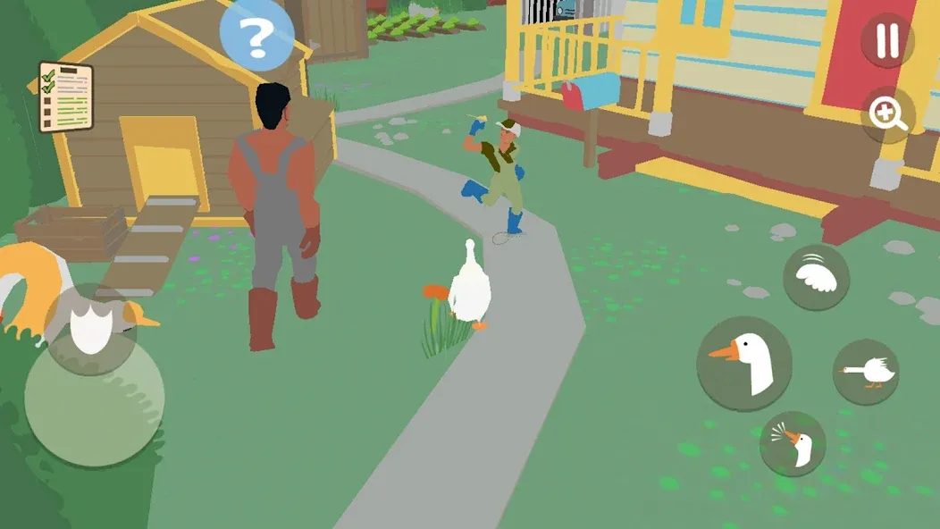 Crazy Goose Simulator [МОД: Бесконечные деньги, Монеты и Мега MOD] Screenshot 4