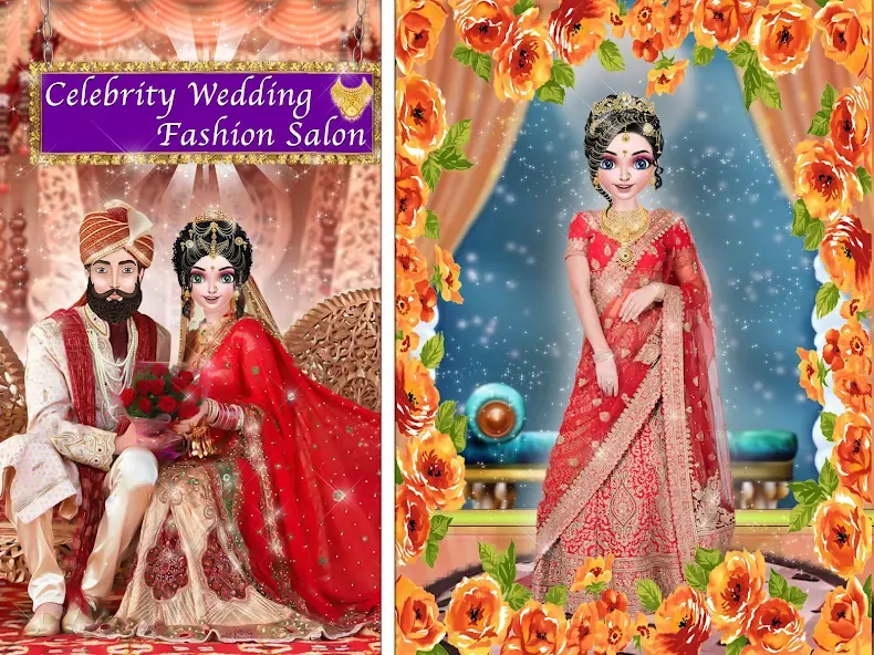 Celebrity Wedding Fashion fun (Селебрити свадебная мода весело) [МОД: Все открыто, Дополнительные деньги и Меню MOD] Screenshot 4