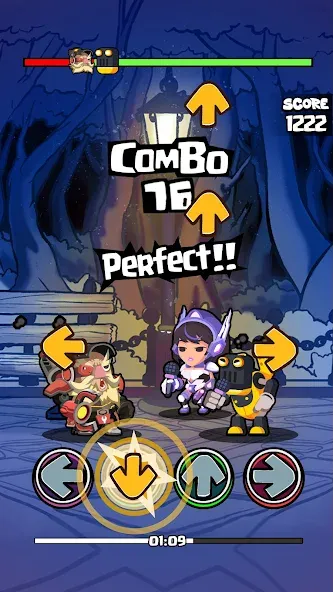 Beat Fight:Full Mod Battle (Бит Файт) [МОД: Деньги, Монеты и Меню MOD] Screenshot 2