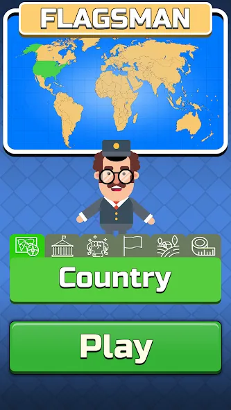 Geography: Flags Quiz Game [МОД: Много монет, Открытые уровни и Мега MOD] Screenshot 5